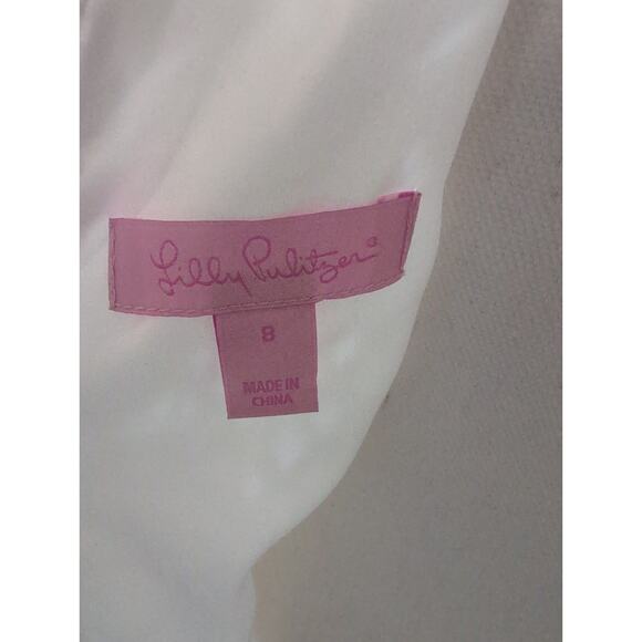 Lilly Pulitzer Mercer daisy romantic lace pearl dress 8 - Picture 7 of 10